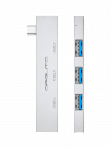 Орбита OT-PCR23 Серебро концентратор USB 2.0/3.0 (3*USB)